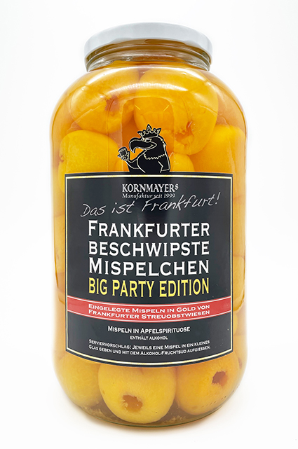Frankfurter beschwipste Mispelchen "Big Party Edition"
